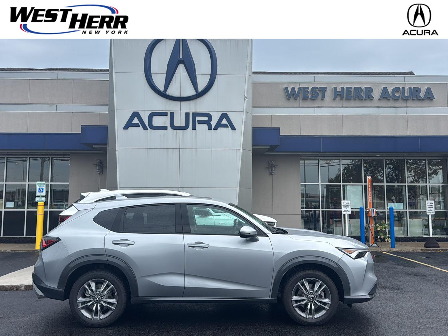 Solar Silver Metallic 2026 Acura ADX SUV / Crossover All-Wheel Drive Continuously Variable Transmission