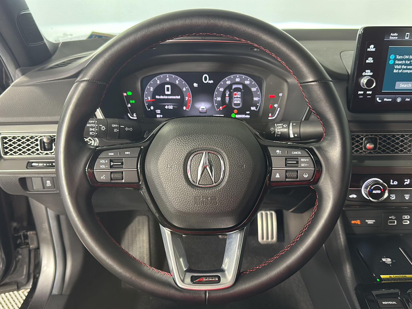 Used 2024 Liquid Carbon Metallic Acura w/Tech w/A-SPEC image 12