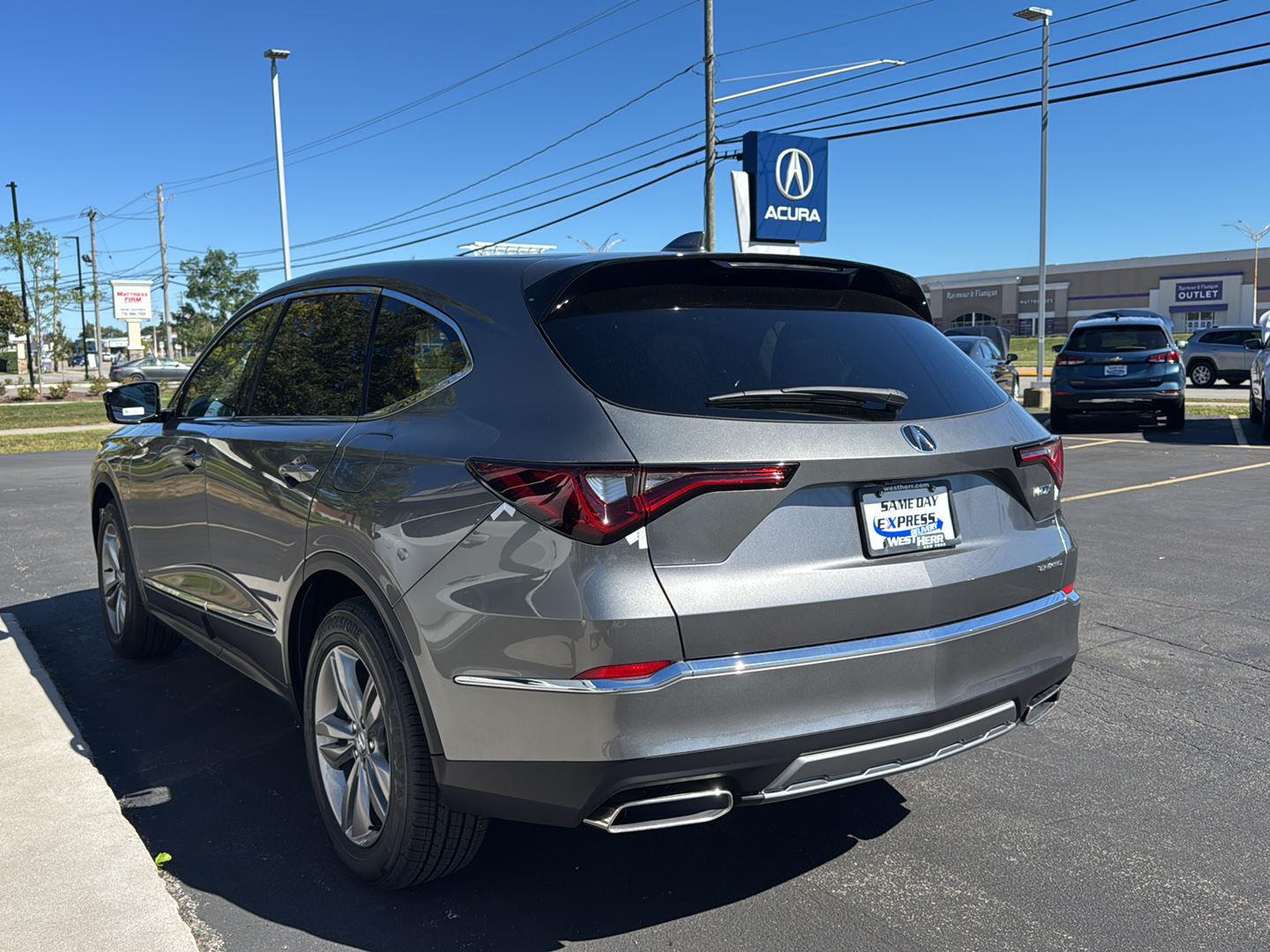 New 2026 Liquid Carbon Metallic Acura SH-AWD image 5