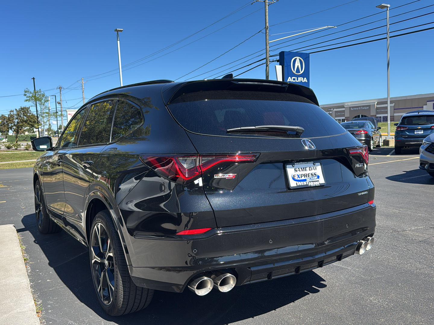 New 2026 Majestic Black Pearl Acura SH-AWD Type S w/Advance Package image 6