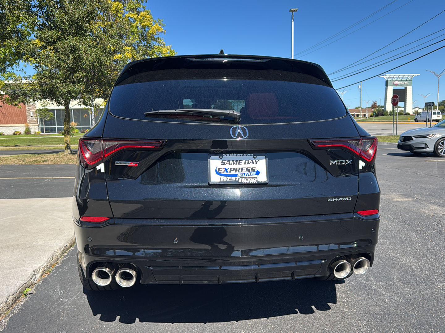New 2026 Majestic Black Pearl Acura SH-AWD Type S w/Advance Package image 7