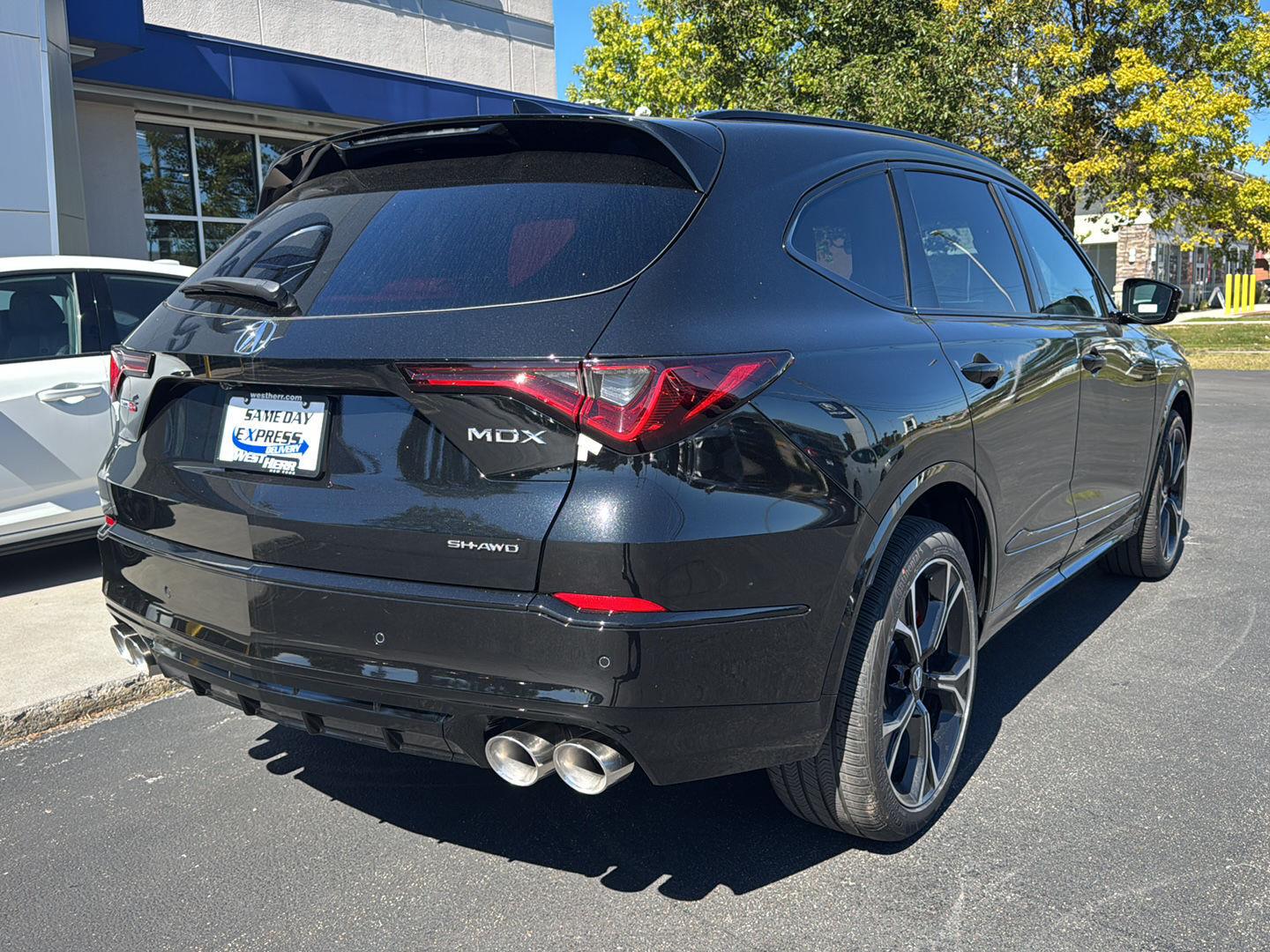 New 2026 Majestic Black Pearl Acura SH-AWD Type S w/Advance Package image 8