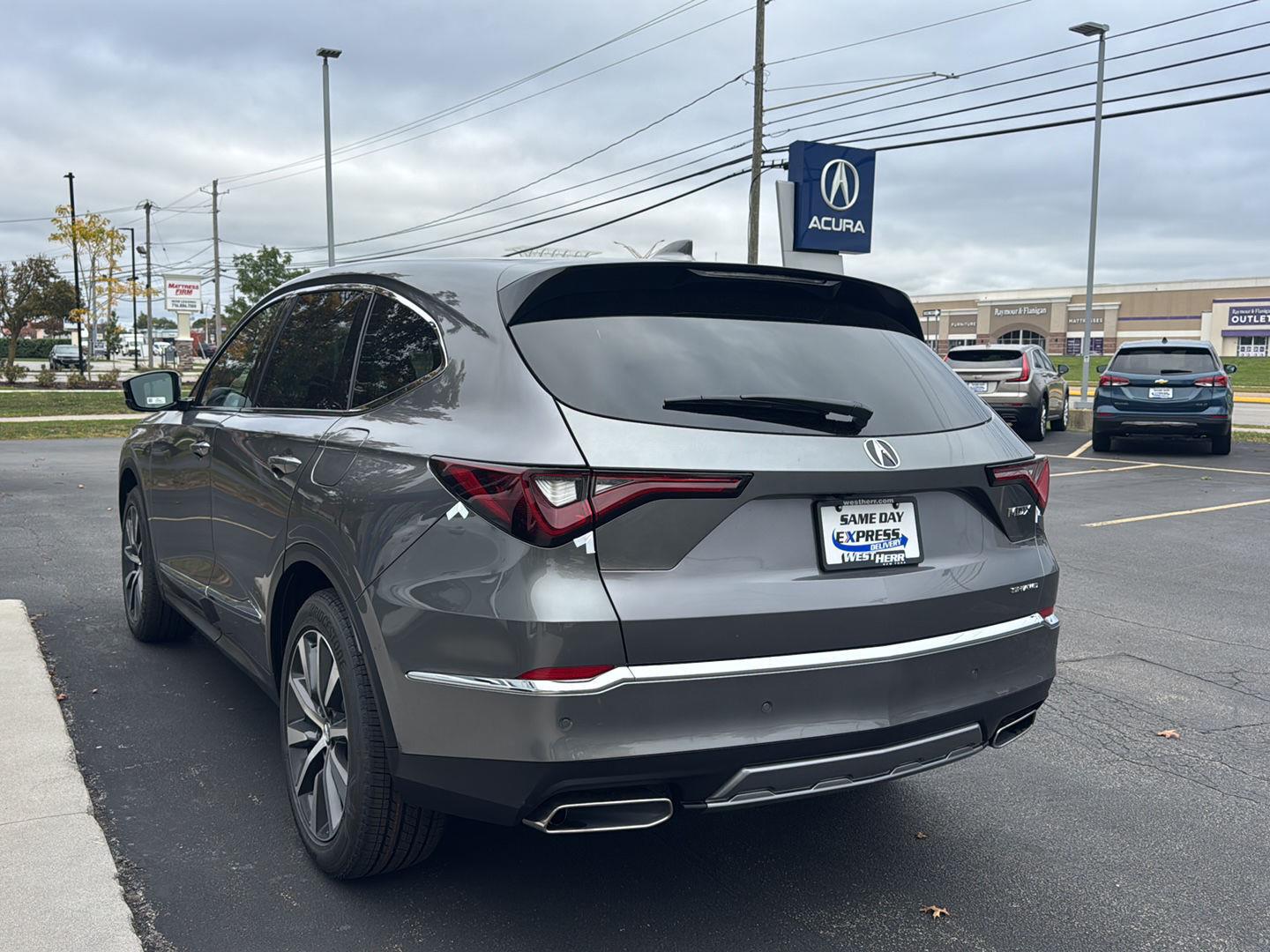 New 2026 Liquid Carbon Metallic Acura SH-AWD w/Tech image 6