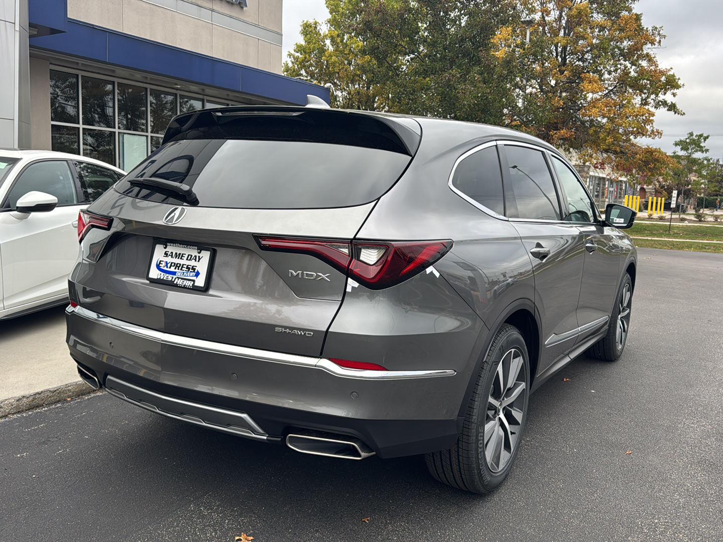 New 2026 Liquid Carbon Metallic Acura SH-AWD w/Tech image 8