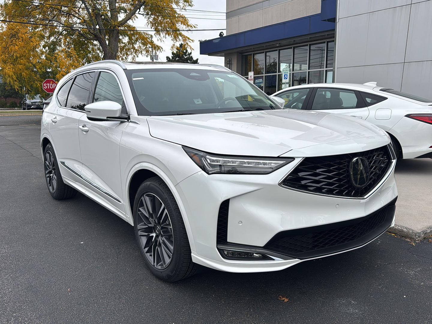 New 2026 Platinum White Pearl Acura SH-AWD w/Advance image 2