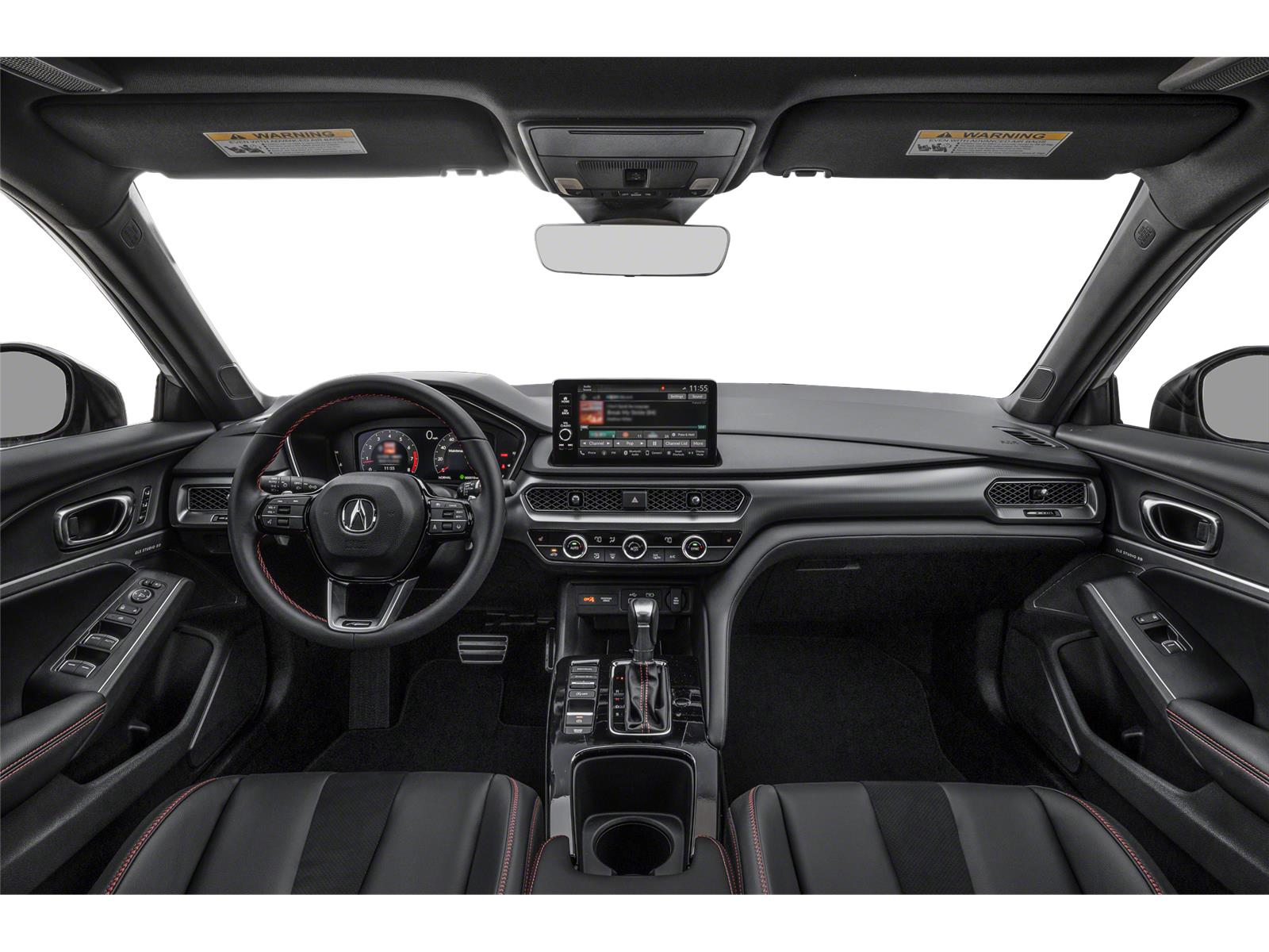 New 2026 Majestic Black Pearl Acura w/Tech w/A-SPEC image 3
