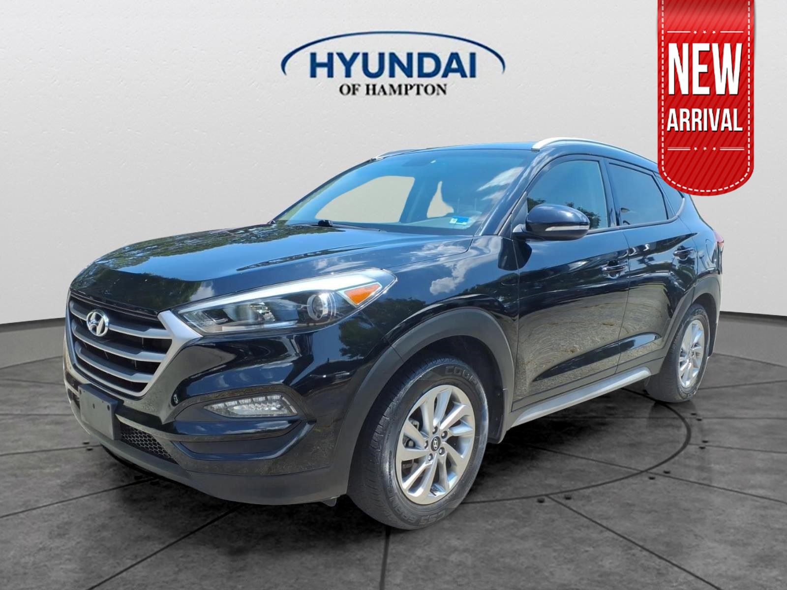 Black Noir Pearl 2018 Hyundai Tucson SUV / Crossover All-Wheel Drive Automatic