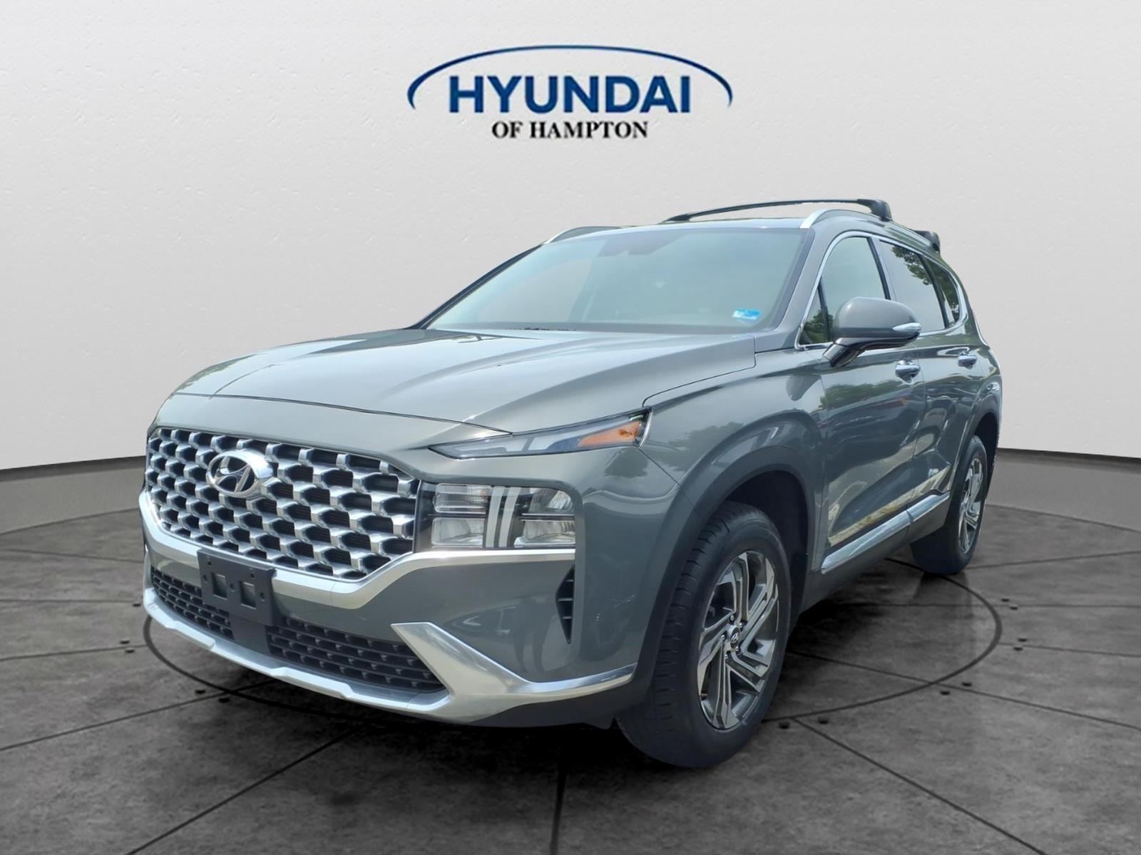 Hampton Gray 2021 Hyundai Santa Fe SUV / Crossover All-Wheel Drive Automatic