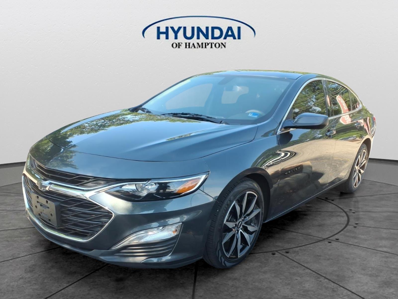 Shadow Gray Metallic 2021 Chevrolet Malibu Sedan Front-Wheel Drive Continuously Variable Transmission
