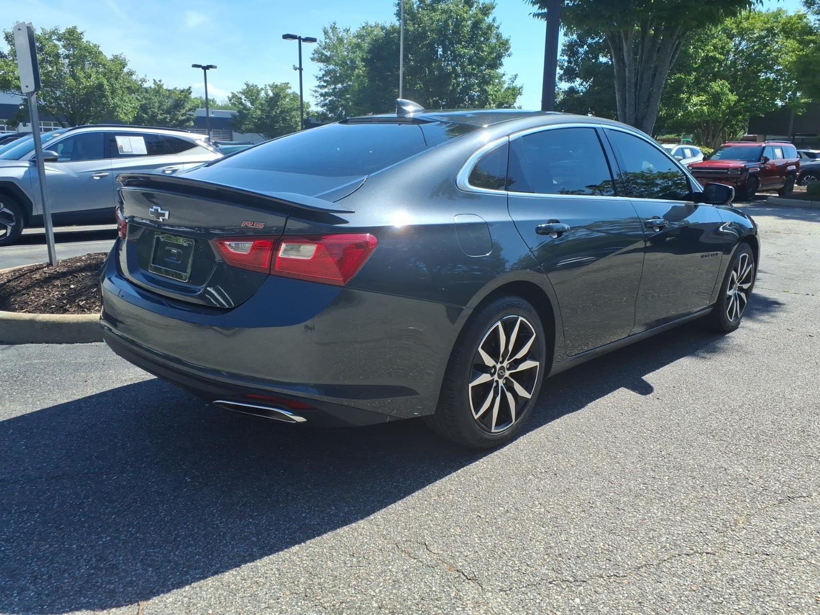 Used 2021 Shadow Gray Metallic Chevrolet RS image 2
