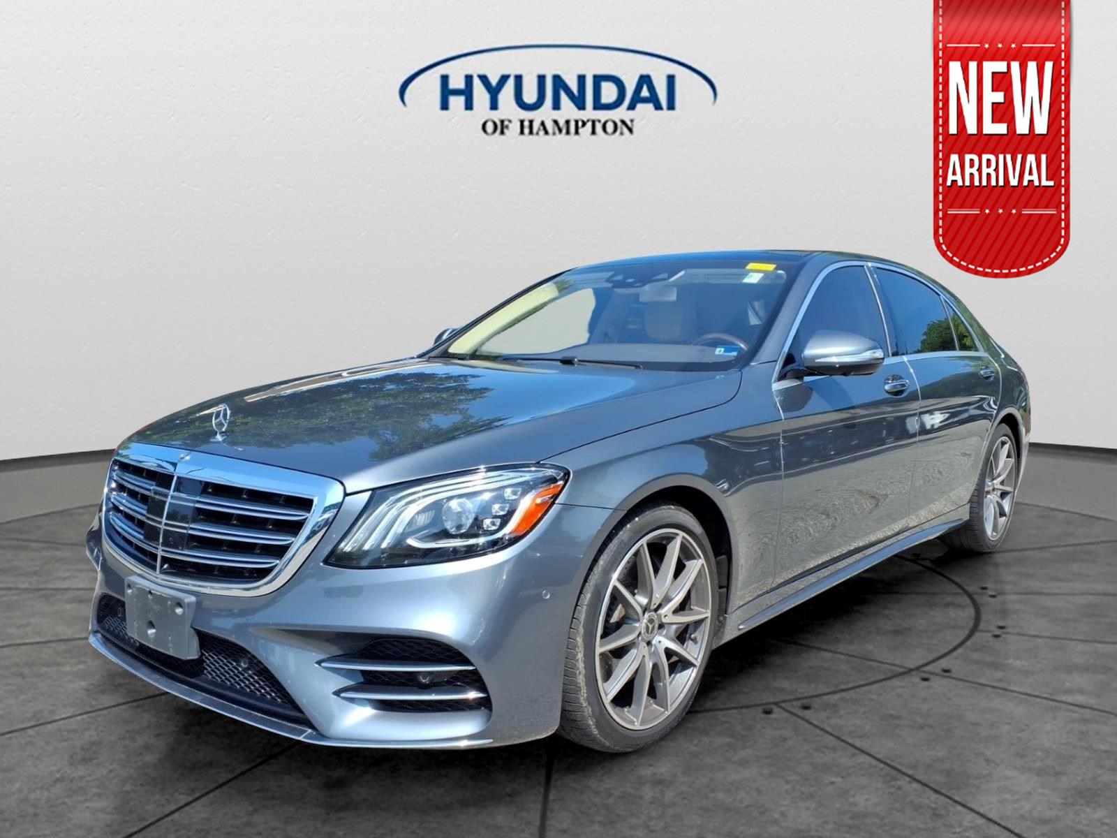 Gray (Selenite Grey Metallic) 2020 Mercedes-Benz S-Class Sedan Rear-Wheel Drive Automatic