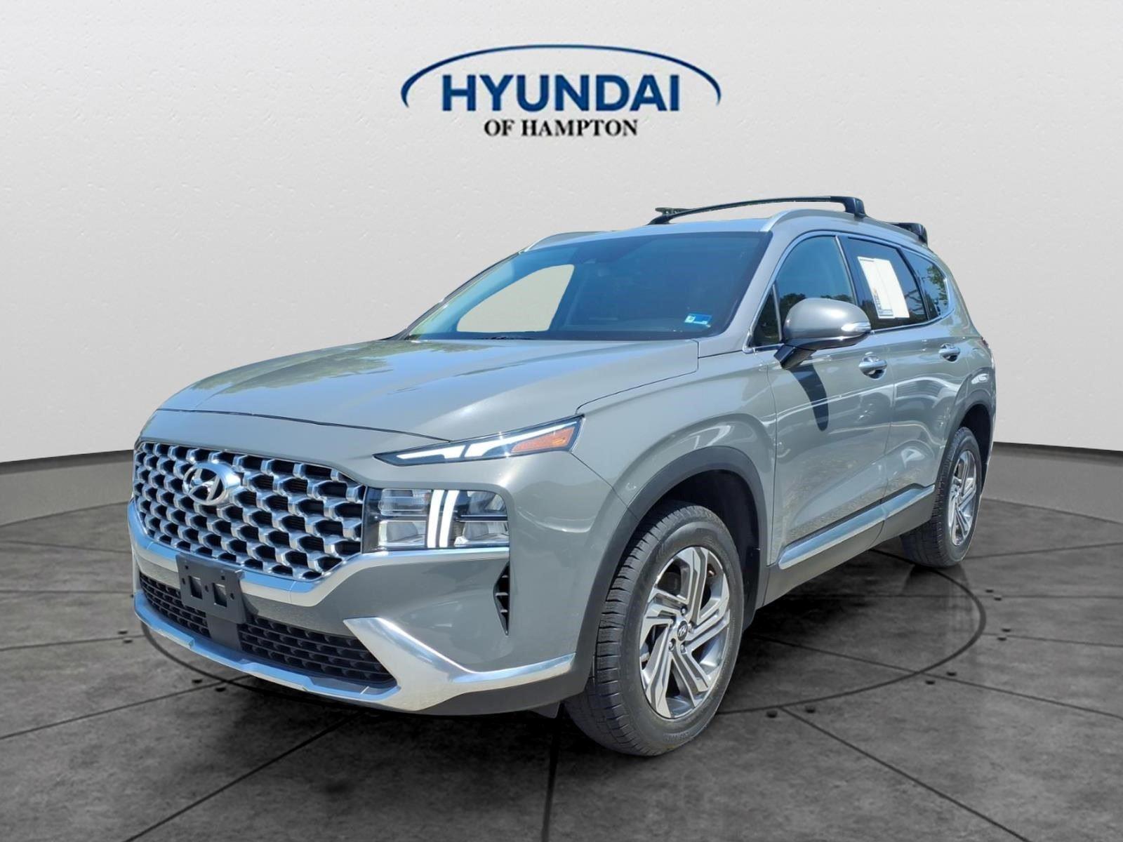 Hampton Gray 2021 Hyundai Santa Fe SUV / Crossover All-Wheel Drive Automatic