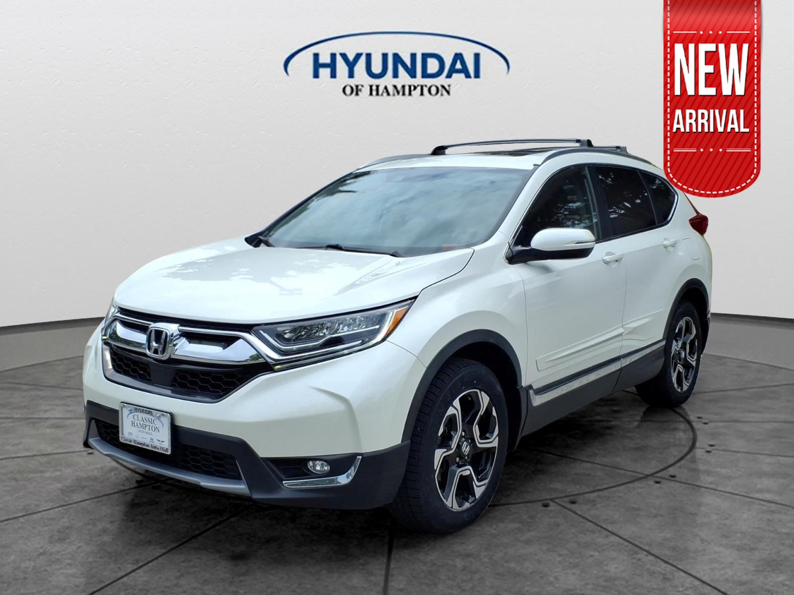 White Diamond Pearl 2018 Honda CR-V SUV / Crossover All-Wheel Drive Continuously Variable Transmission