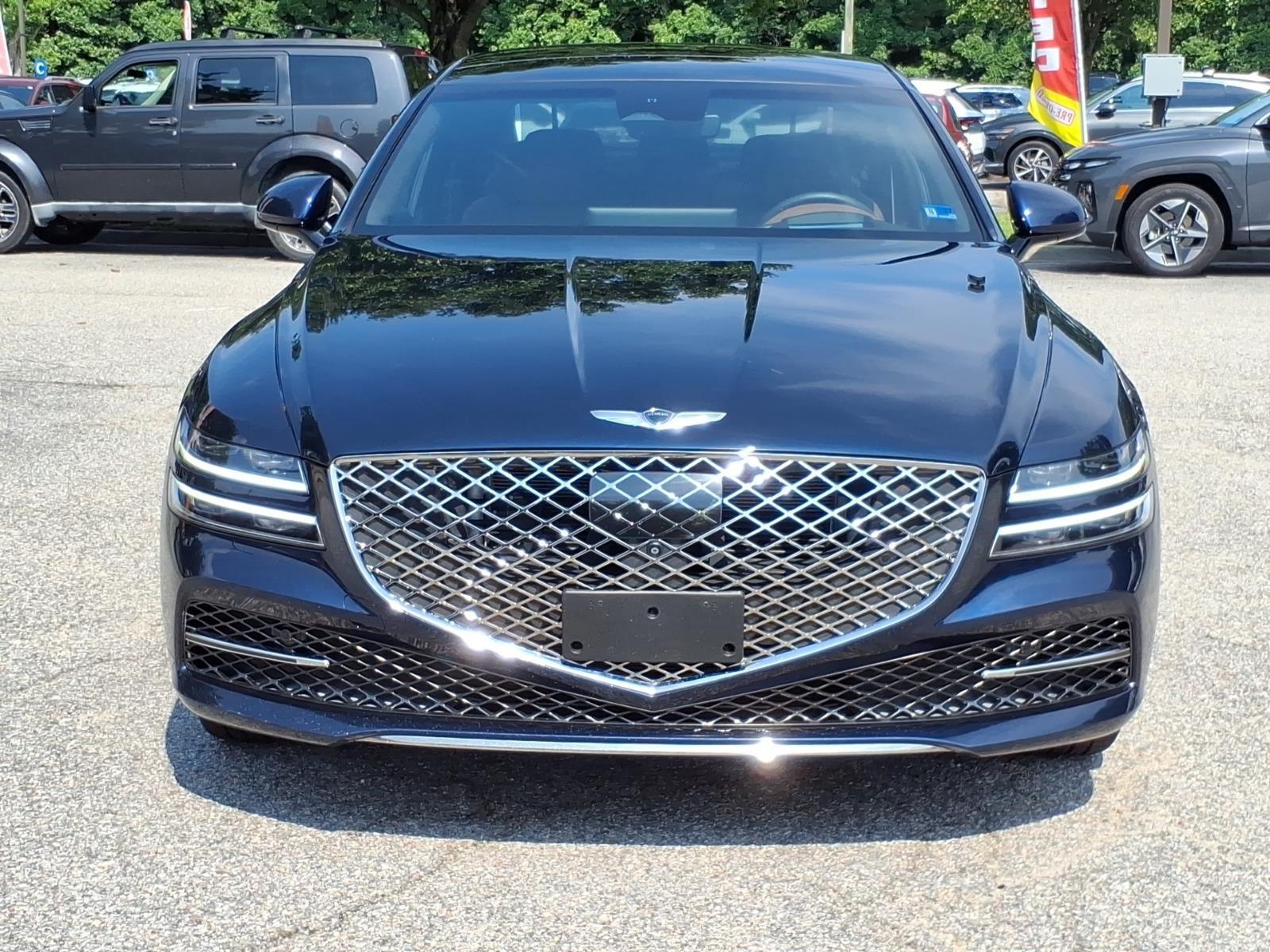 Used 2021 Adriatic Blue Genesis 3.5T Prestige AWD image 2