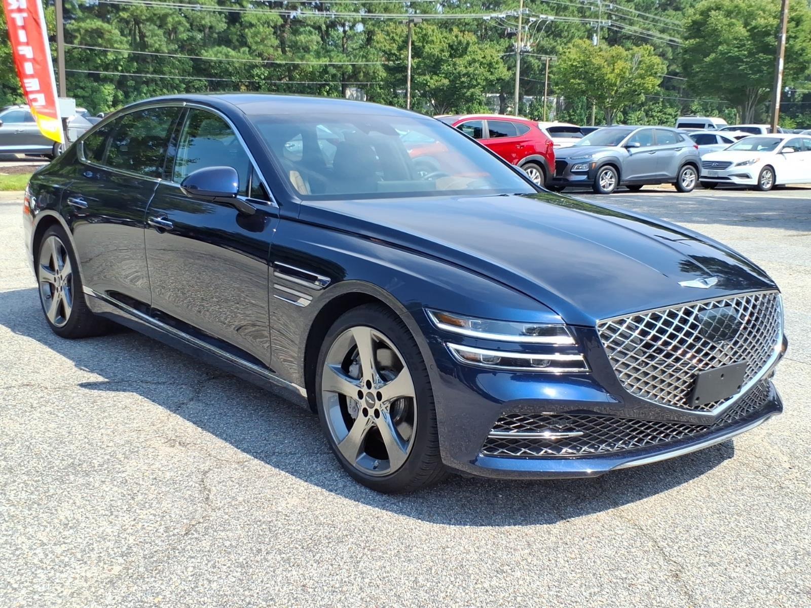 Used 2021 Adriatic Blue Genesis 3.5T Prestige AWD image 5