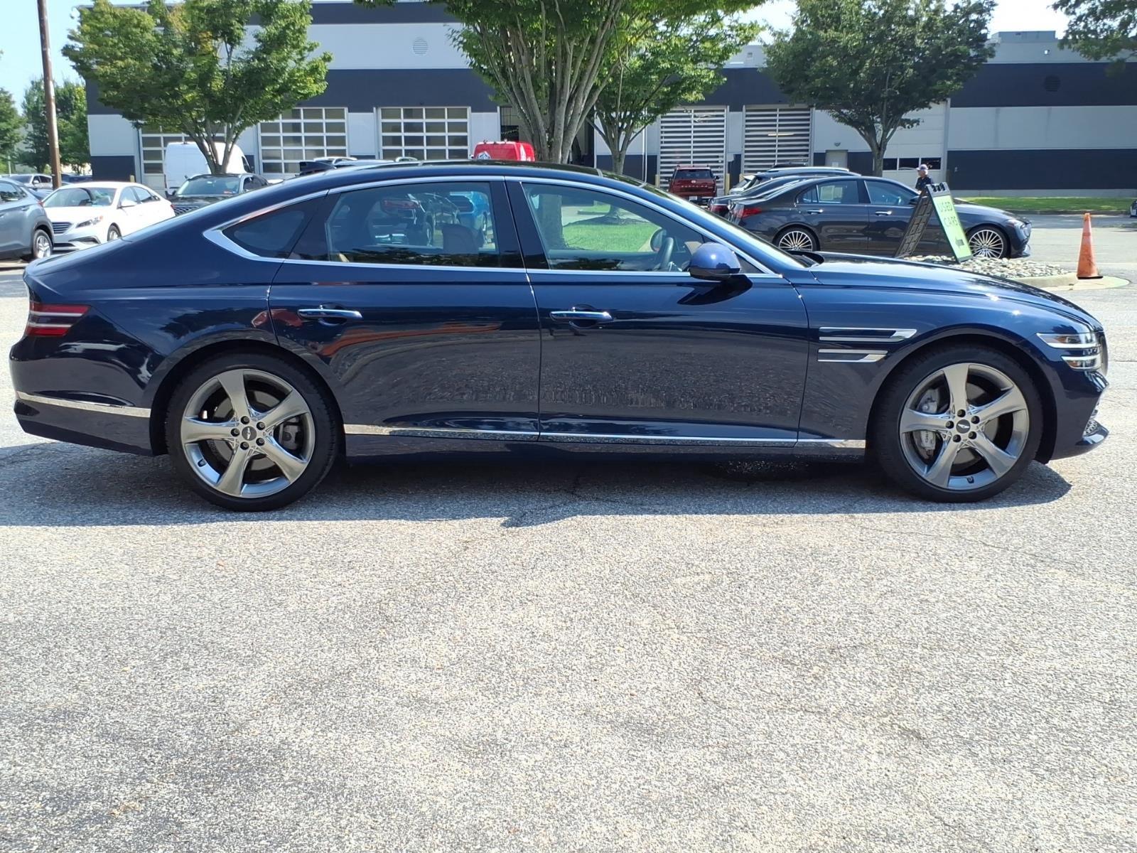 Used 2021 Adriatic Blue Genesis 3.5T Prestige AWD image 7