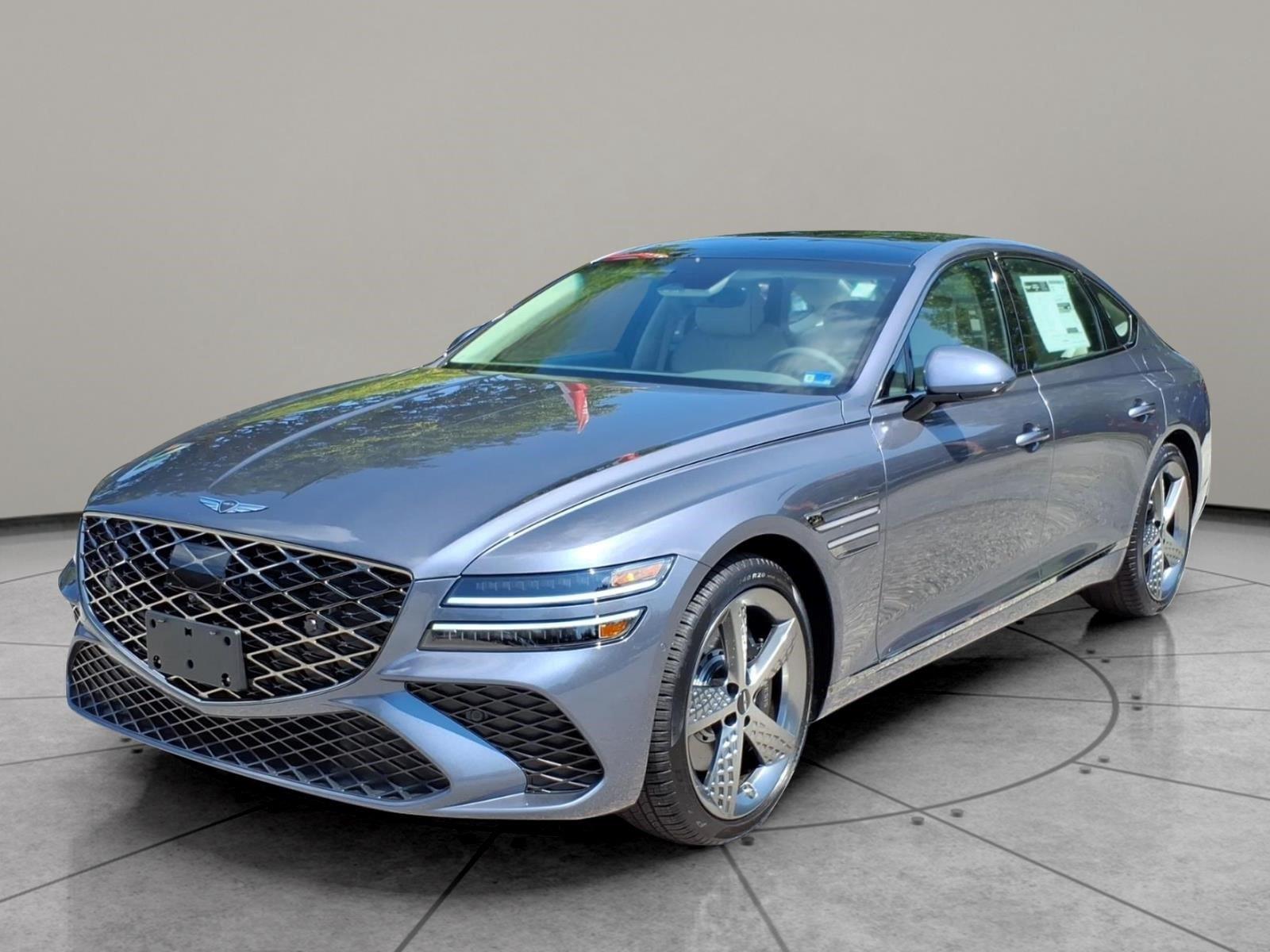 Ceres Blue 2026 Genesis G80 Sedan All-Wheel Drive Automatic