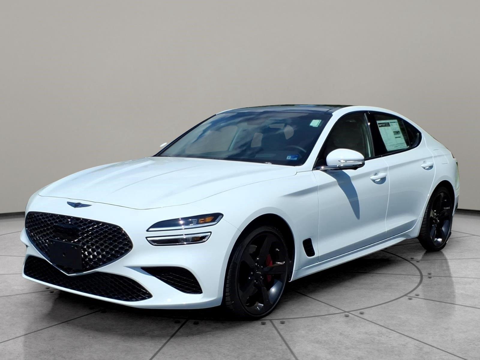 Alta White 2026 Genesis G70 Sedan Rear-Wheel Drive Automatic