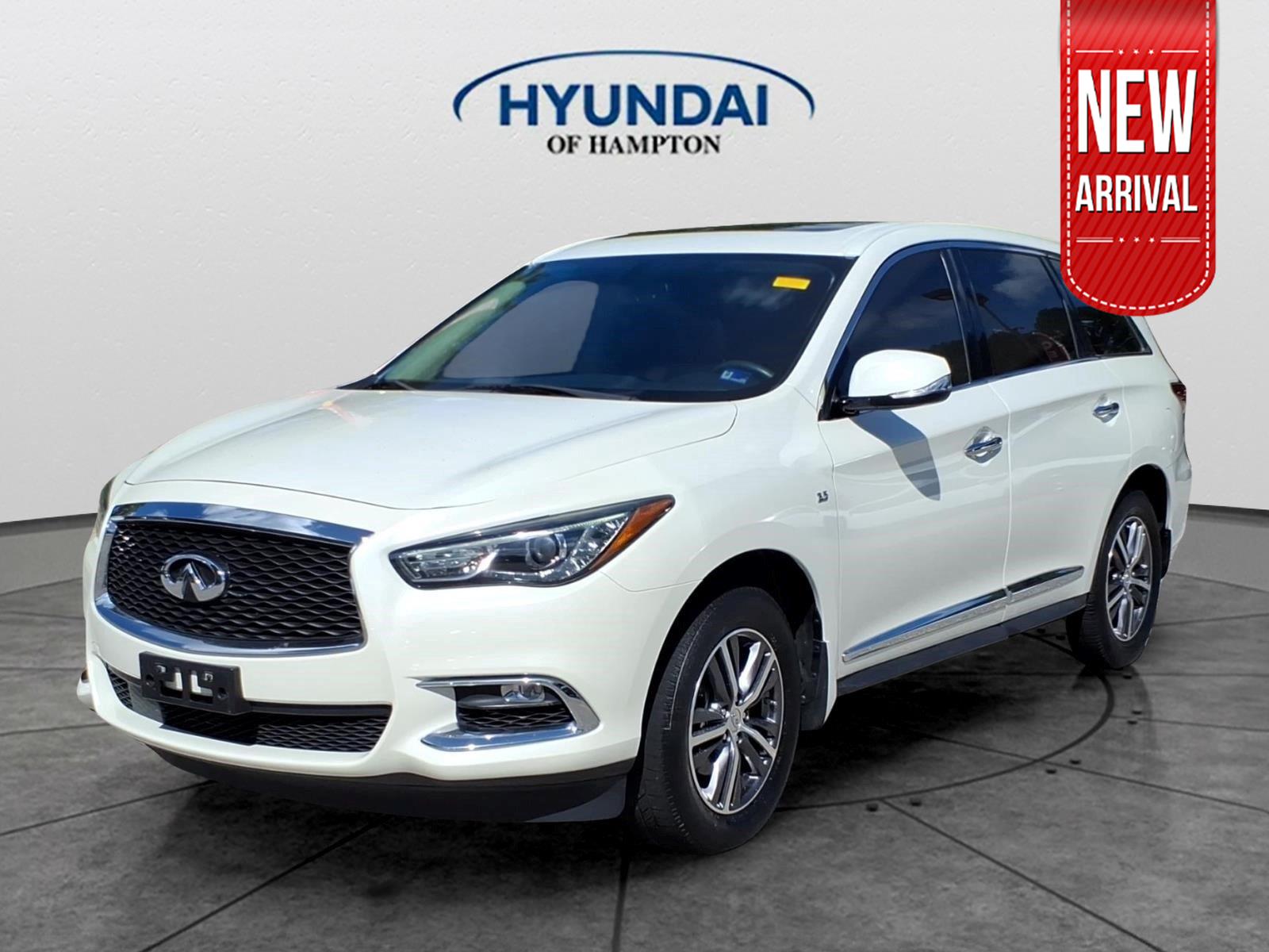 Majestic White 2017 INFINITI QX60 SUV / Crossover Front-Wheel Drive Continuously Variable Transmission