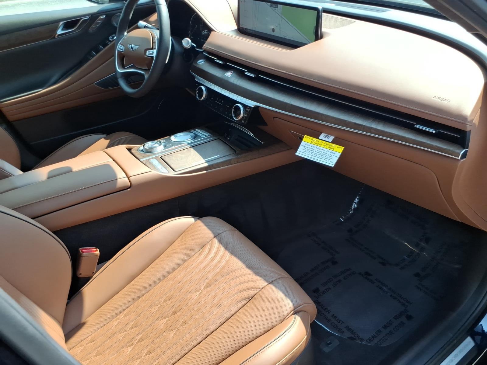 Used 2021 Adriatic Blue Genesis 3.5T Prestige AWD image 25