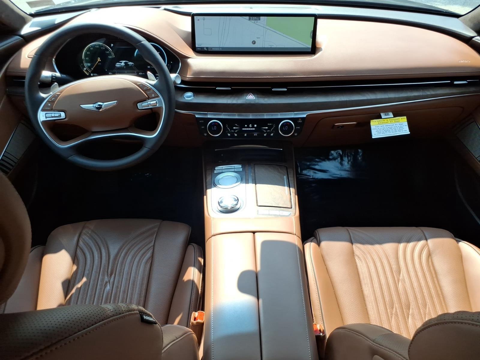 Used 2021 Adriatic Blue Genesis 3.5T Prestige AWD image 32