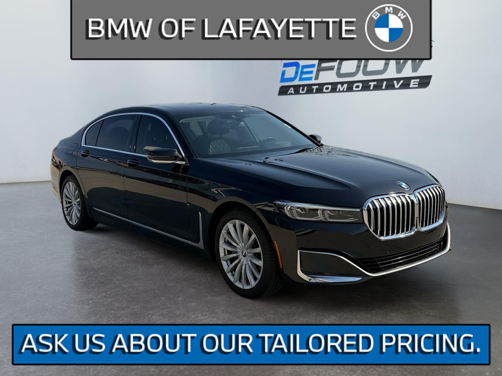 Black Sapphire Metallic 2022 BMW 7 Series 740i xDrive AWD Sedan All-Wheel Drive Automatic