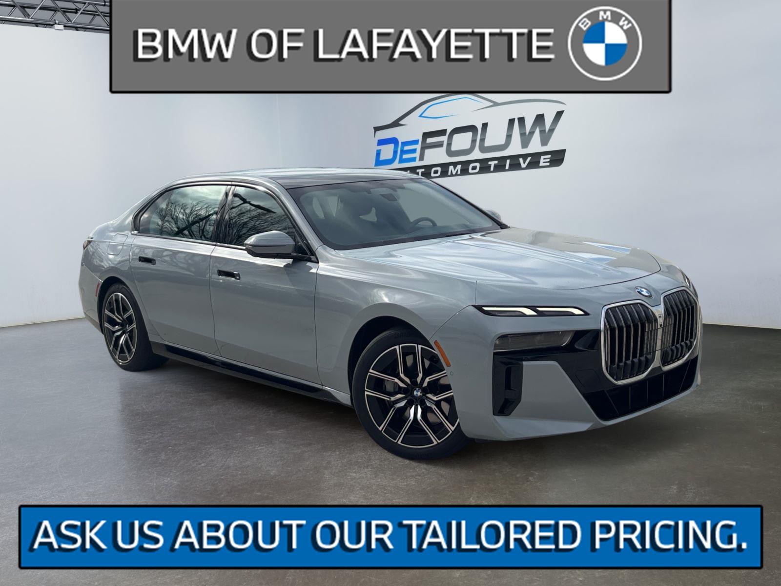 Gray (Brooklyn Grey Metallic) 2023 BMW 7 Series Sedan All-Wheel Drive Automatic
