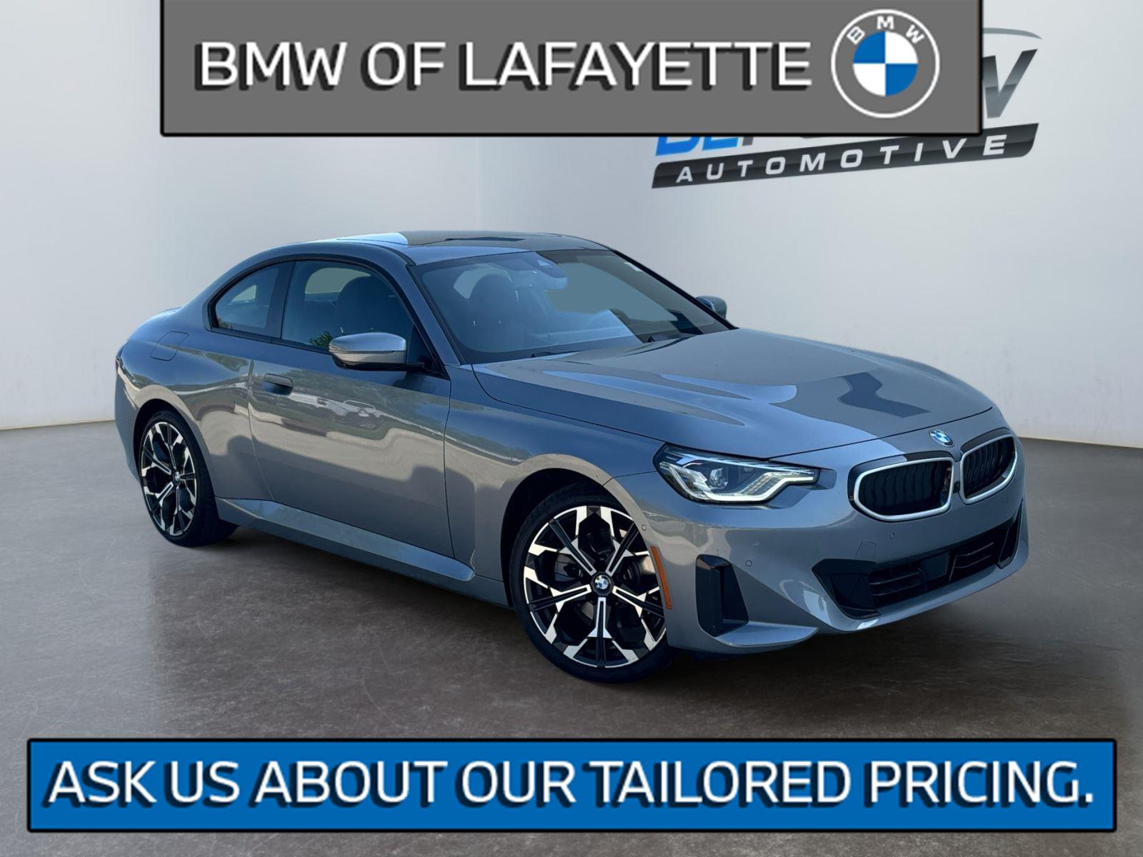 Gray (Skyscraper Grey Metallic) 2025 BMW 2 Series 230i Coupe xDrive Coupe All-Wheel Drive Automatic