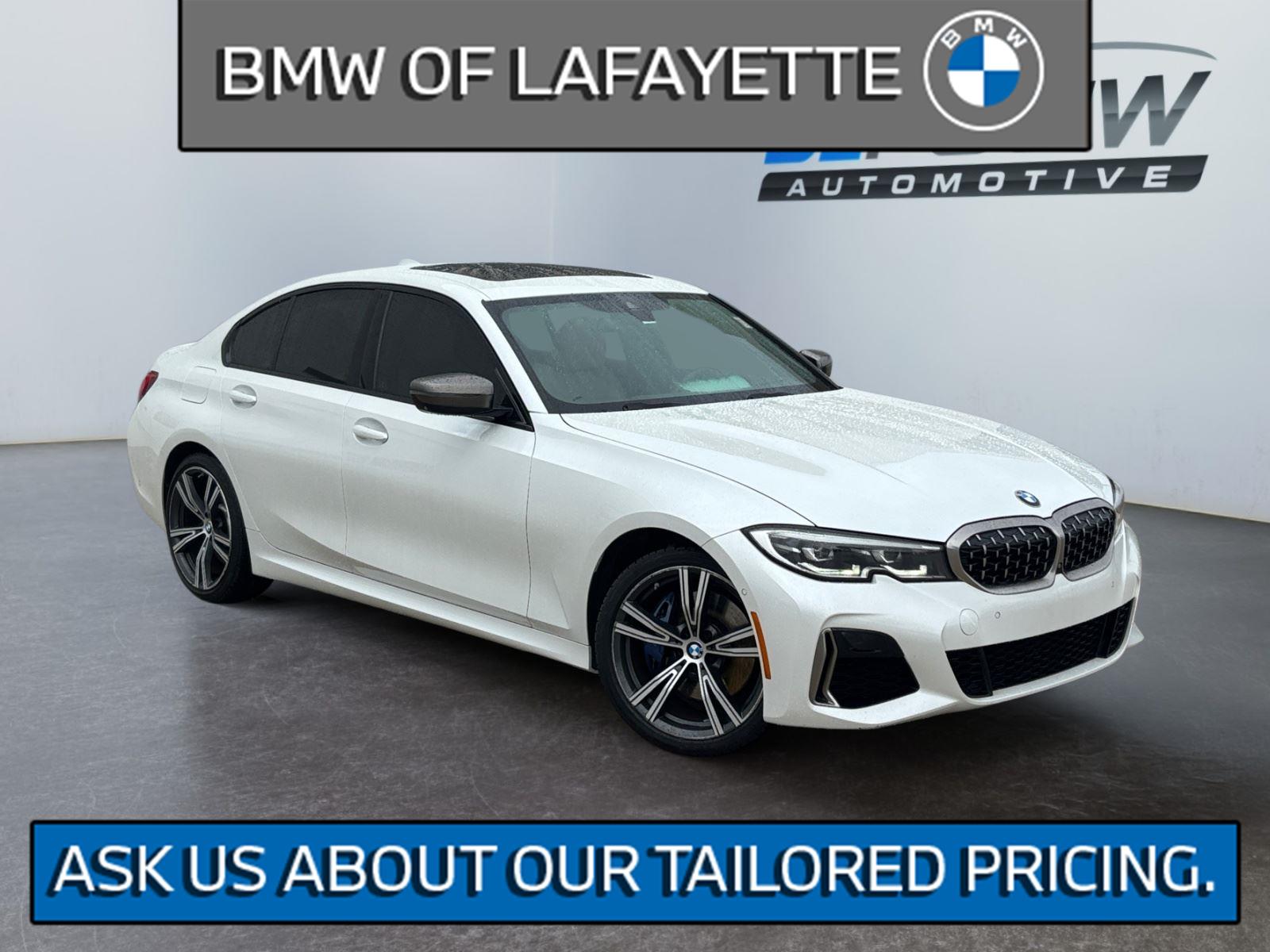 Mineral White Metallic 2020 BMW 3 Series M340i xDrive Sedan AWD Sedan All-Wheel Drive Automatic