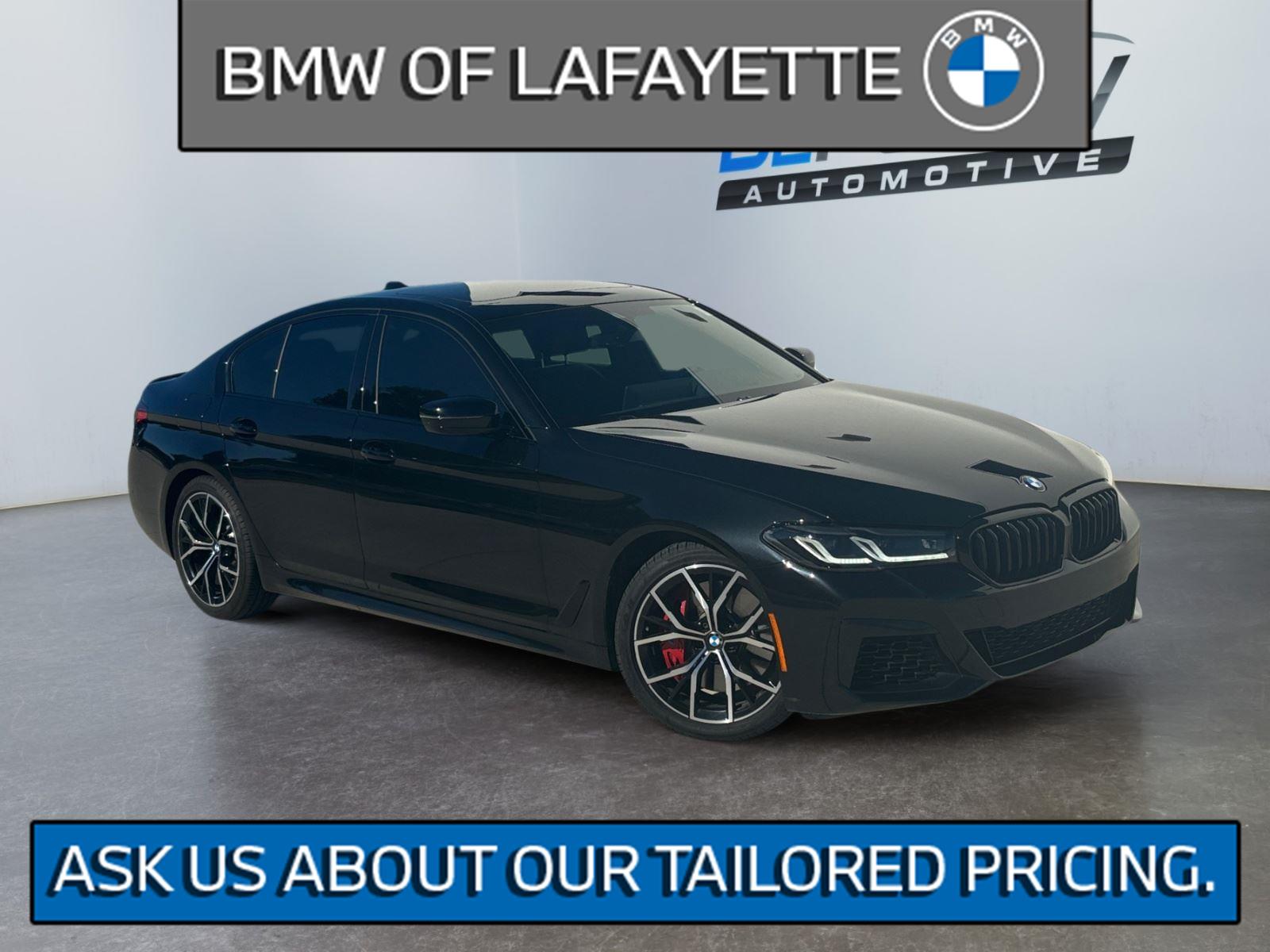 Black Sapphire Metallic 2023 BMW 5 Series 540i xDrive AWD Sedan All-Wheel Drive Automatic