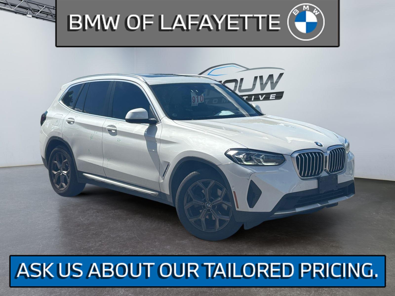 Mineral White Metallic 2023 BMW X3 SUV / Crossover All-Wheel Drive Automatic