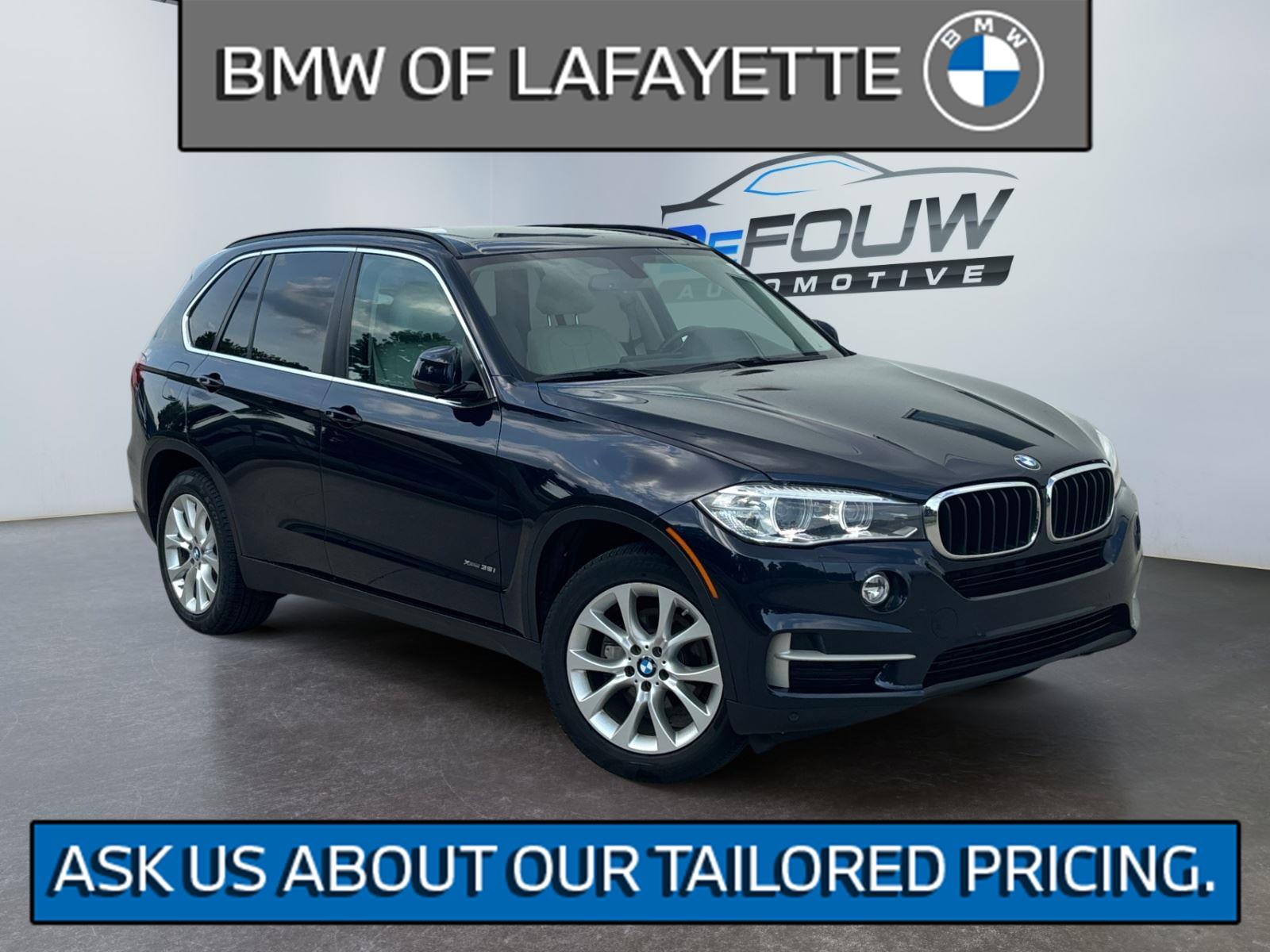 Imperial Blue Metallic 2016 BMW X5 SUV / Crossover All-Wheel Drive 8-Speed Automatic