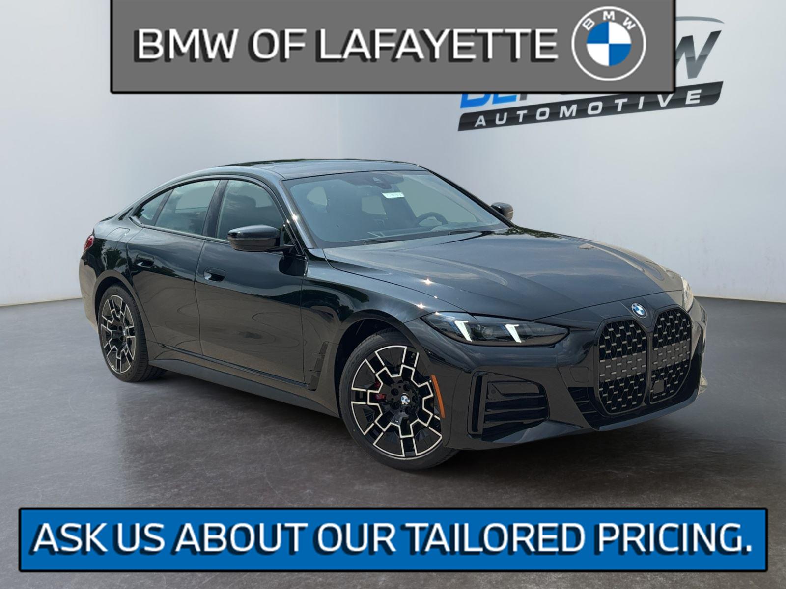 Black Sapphire Metallic 2026 BMW 4 Series Sedan All-Wheel Drive Automatic