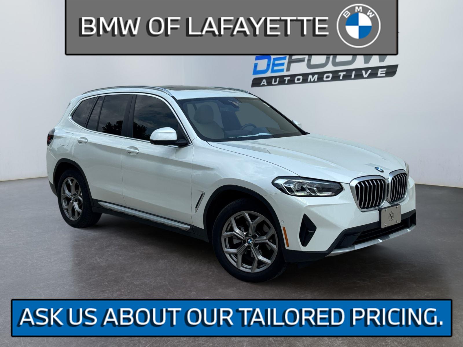 Mineral White Metallic 2023 BMW X3 SUV / Crossover All-Wheel Drive Automatic