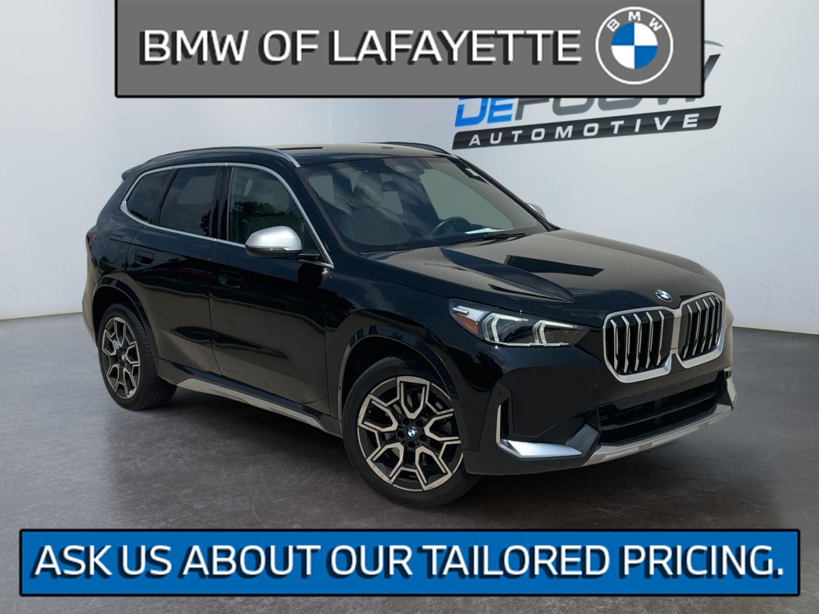 Jet Black 2023 BMW X1 SUV / Crossover All-Wheel Drive 7-Speed Dual Clutch