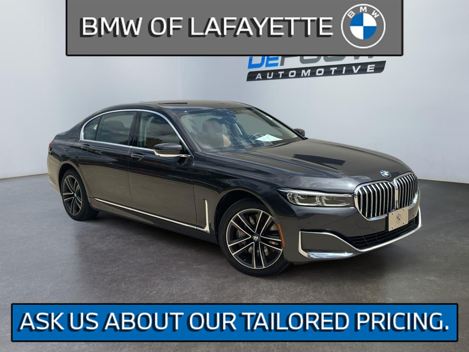 Gray (Dark Graphite Metallic) 2022 BMW 7 Series Sedan All-Wheel Drive Automatic