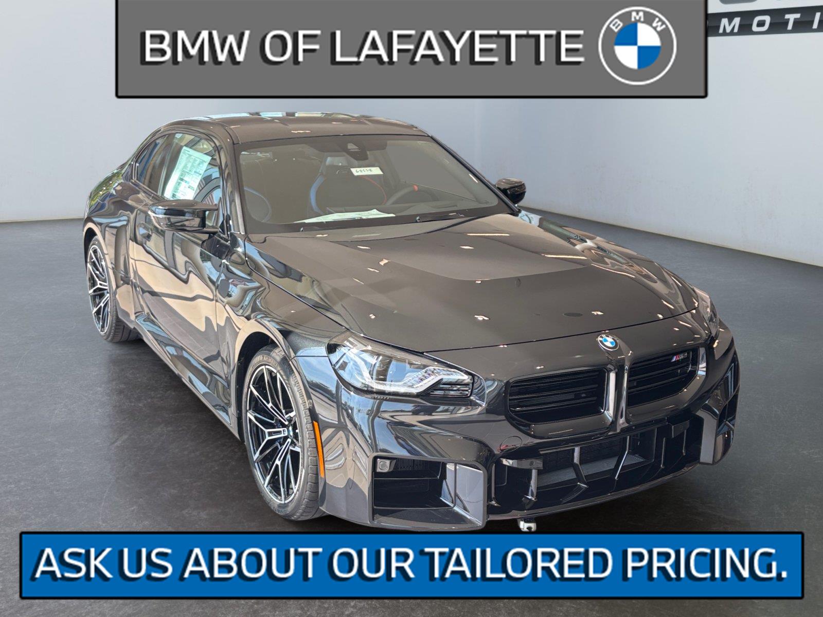 Black Sapphire Metallic 2026 BMW M2 Coupe Rear-Wheel Drive 6-Speed Manual