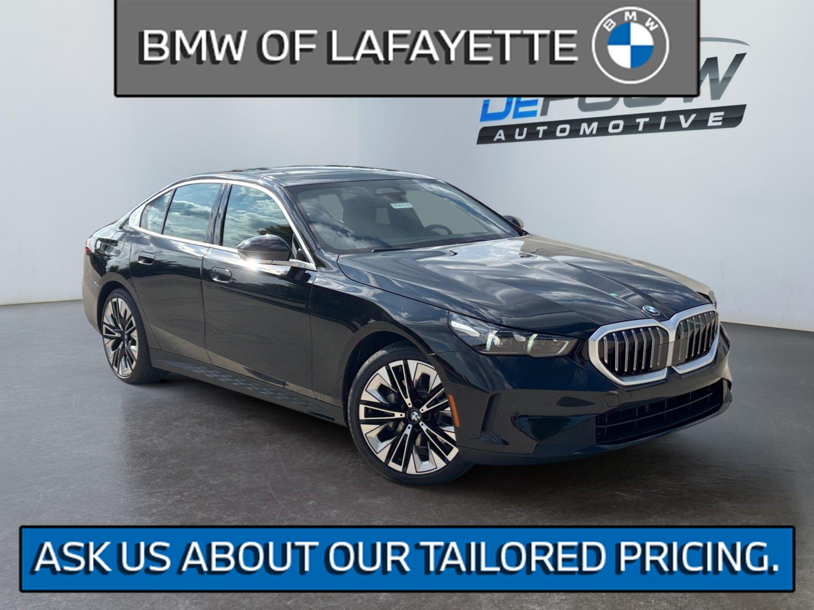 Black Sapphire Metallic 2027 BMW 5 Series Sedan All-Wheel Drive Automatic