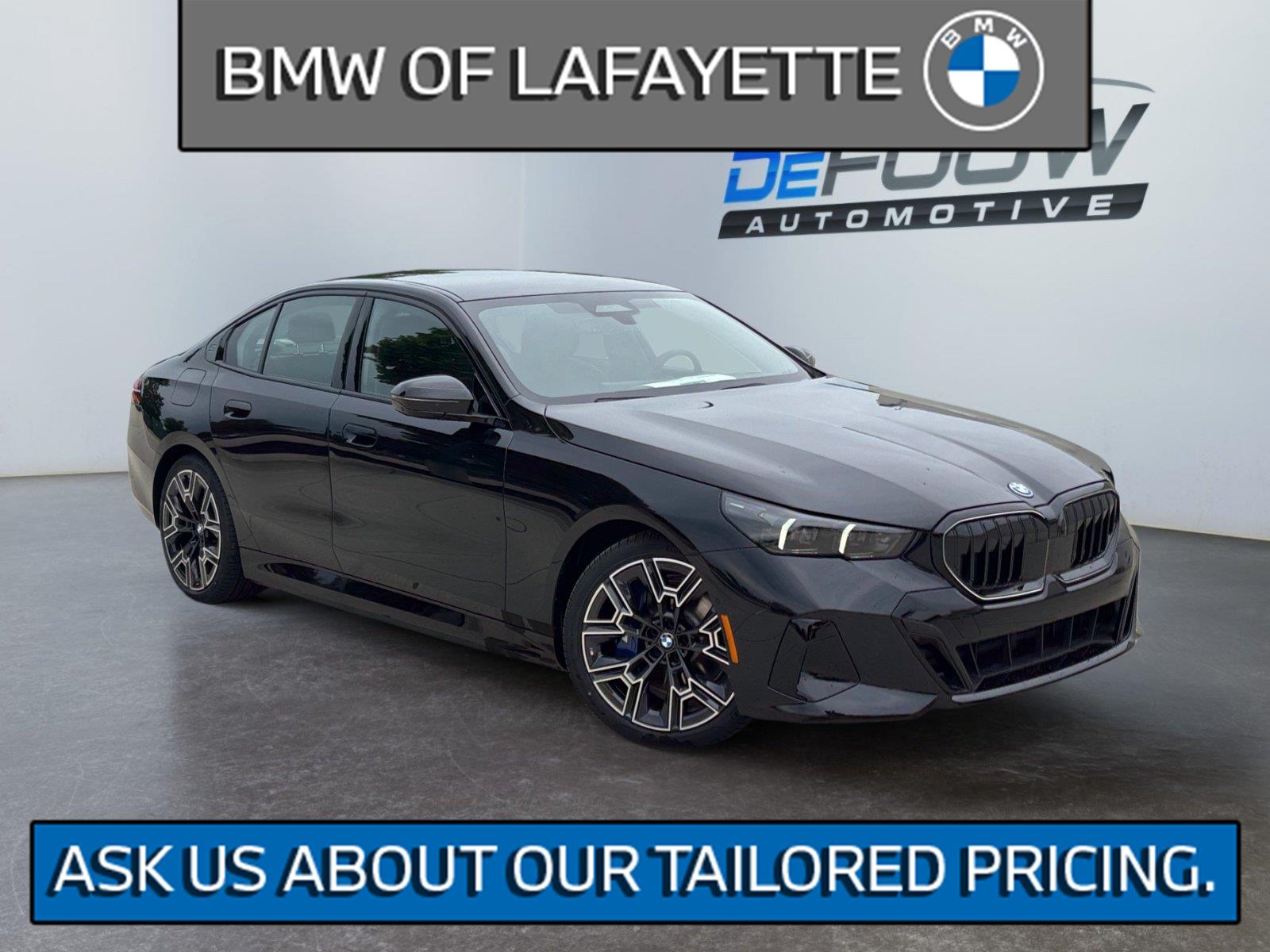 Black Sapphire Metallic 2027 BMW 5 Series Sedan All-Wheel Drive Automatic