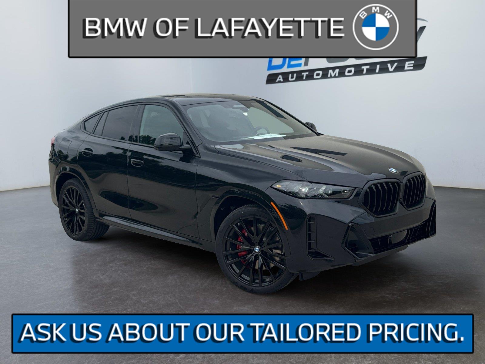 Black Sapphire Metallic 2027 BMW X6 SUV / Crossover All-Wheel Drive Automatic