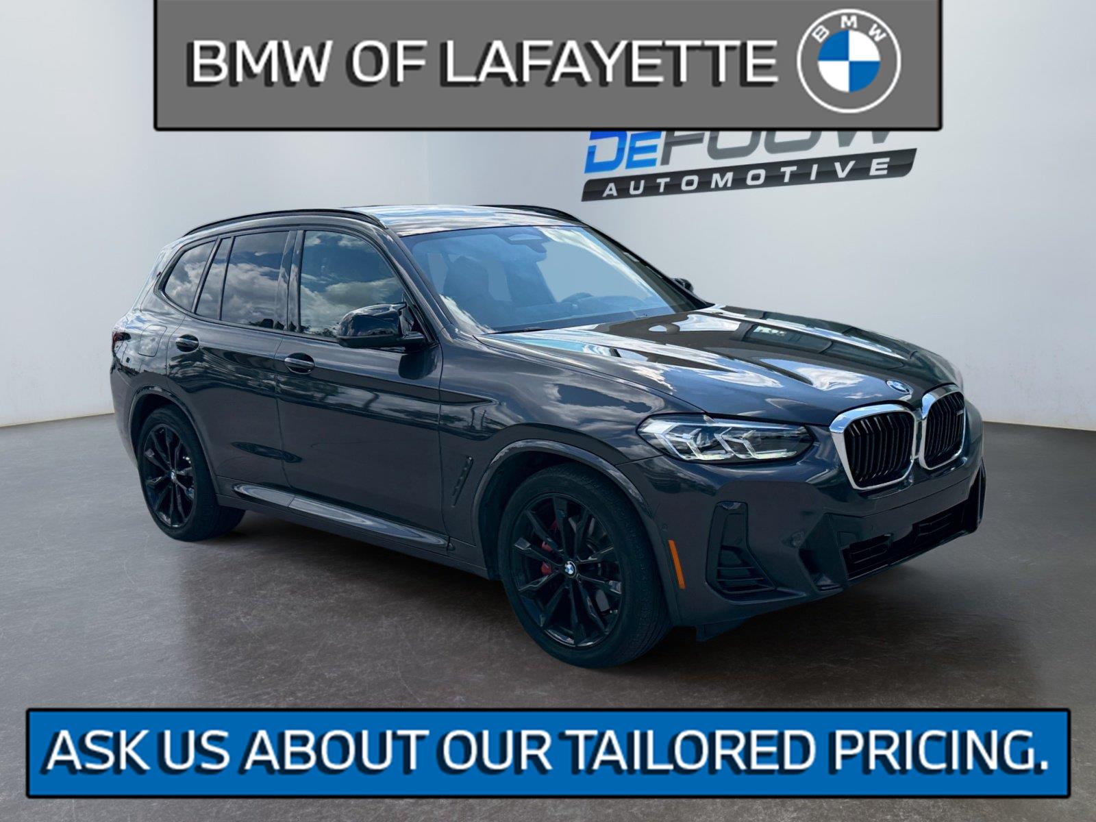 Gray (Dark Graphite Metallic) 2022 BMW X3 SUV / Crossover All-Wheel Drive Automatic
