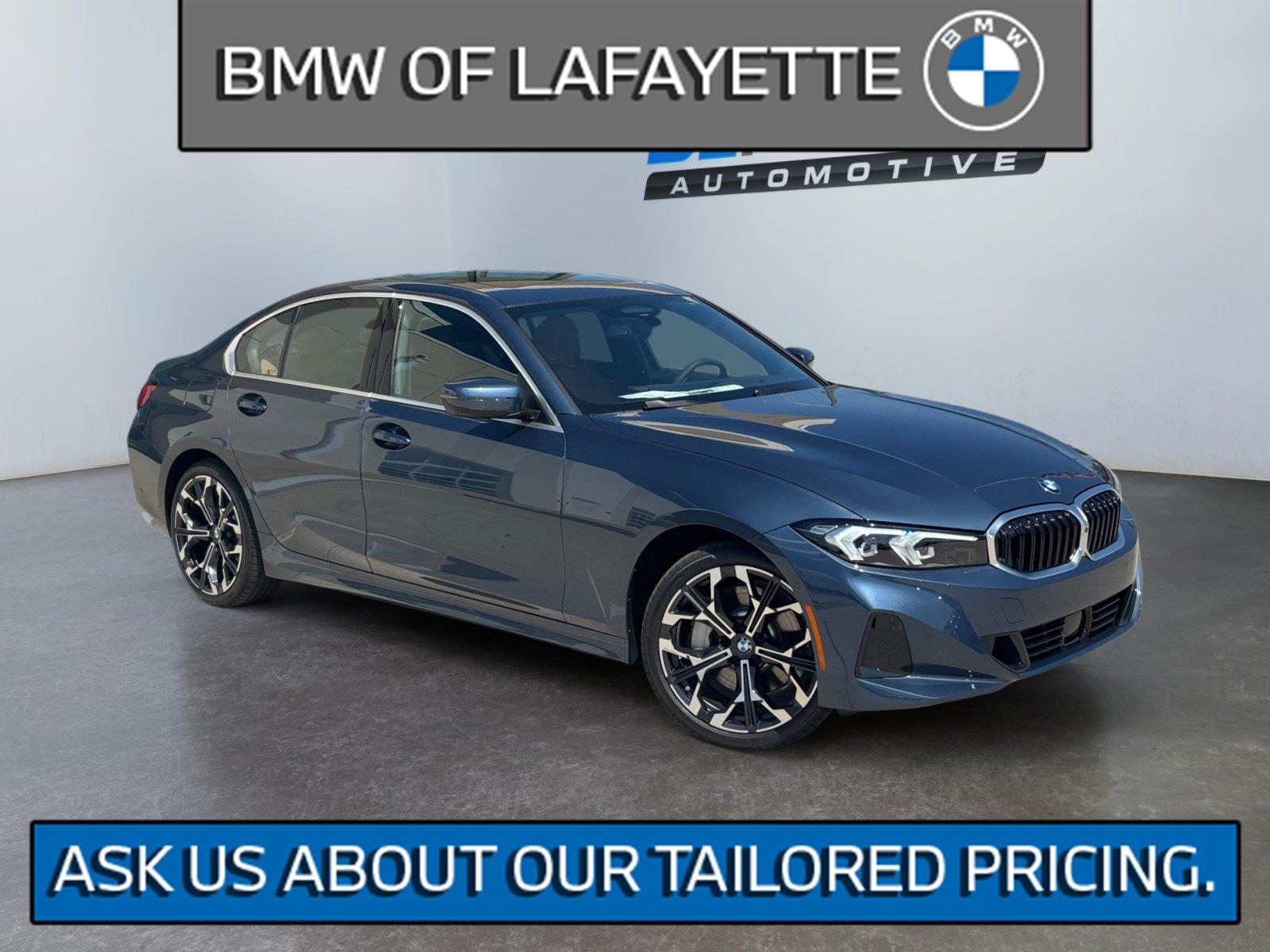 Arctic Race Blue Metallic 2026 BMW 3 Series Sedan All-Wheel Drive Automatic