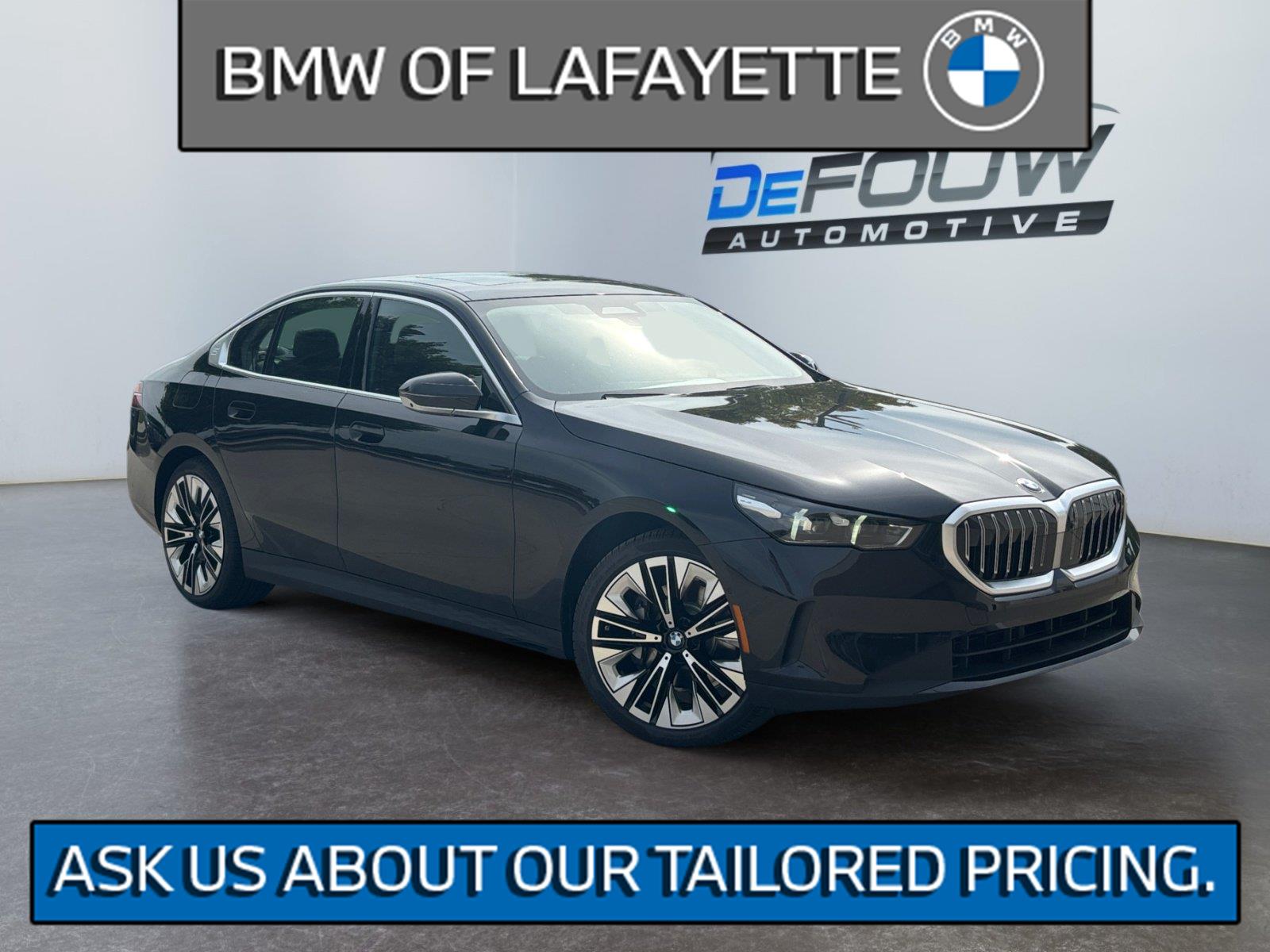 Black Sapphire Metallic 2027 BMW 5 Series Sedan All-Wheel Drive Automatic