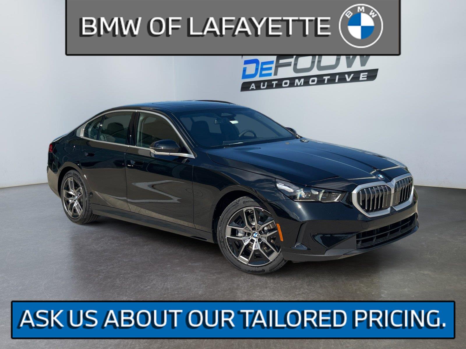 Black Sapphire Metallic 2027 BMW 5 Series Sedan All-Wheel Drive Automatic