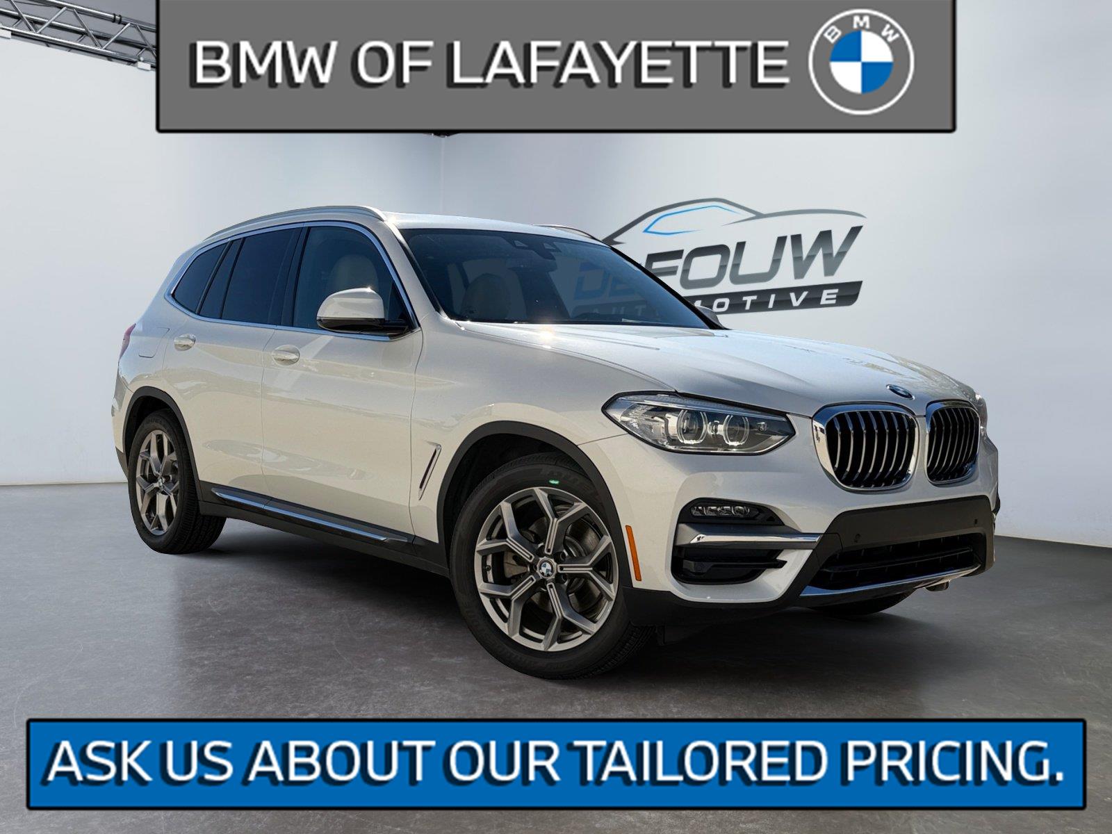 Mineral White Metallic 2020 BMW X3 SUV / Crossover All-Wheel Drive Automatic