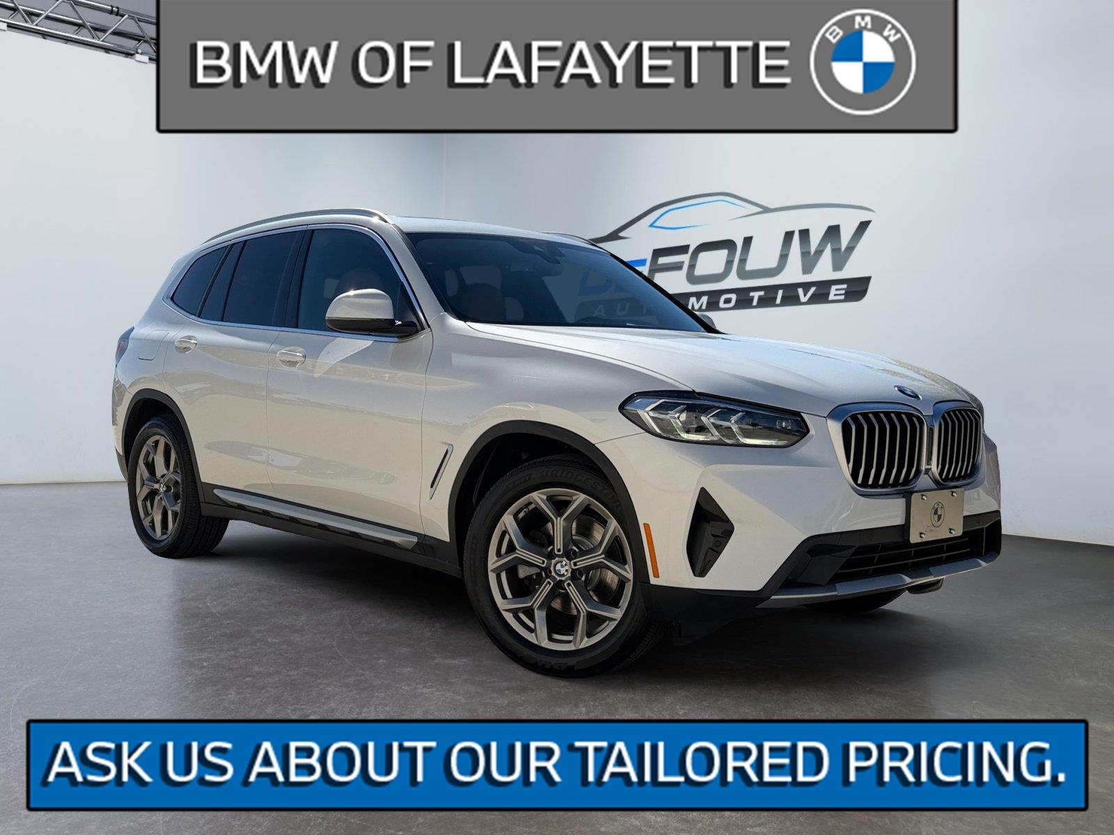Mineral White Metallic 2023 BMW X3 SUV / Crossover All-Wheel Drive Automatic
