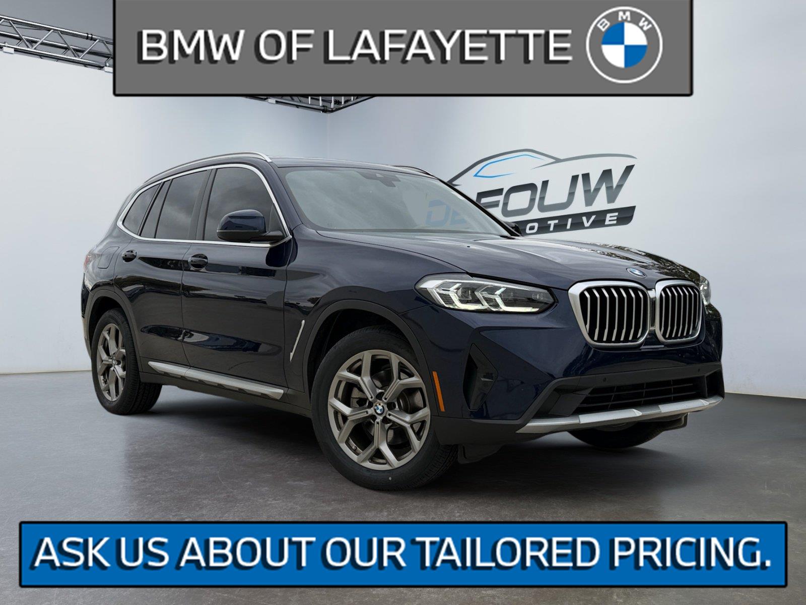 Tanzanite Blue II Metallic 2024 BMW X3 SUV / Crossover All-Wheel Drive Automatic