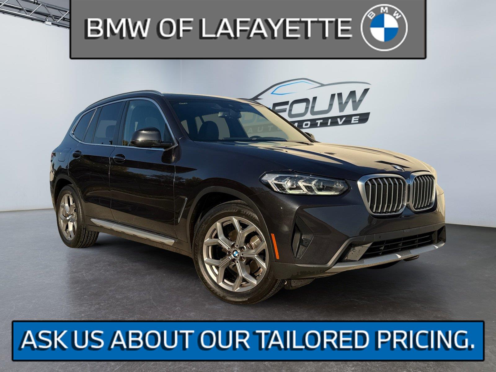 Gray (Dark Graphite Metallic) 2022 BMW X3 SUV / Crossover Rear-Wheel Drive Automatic