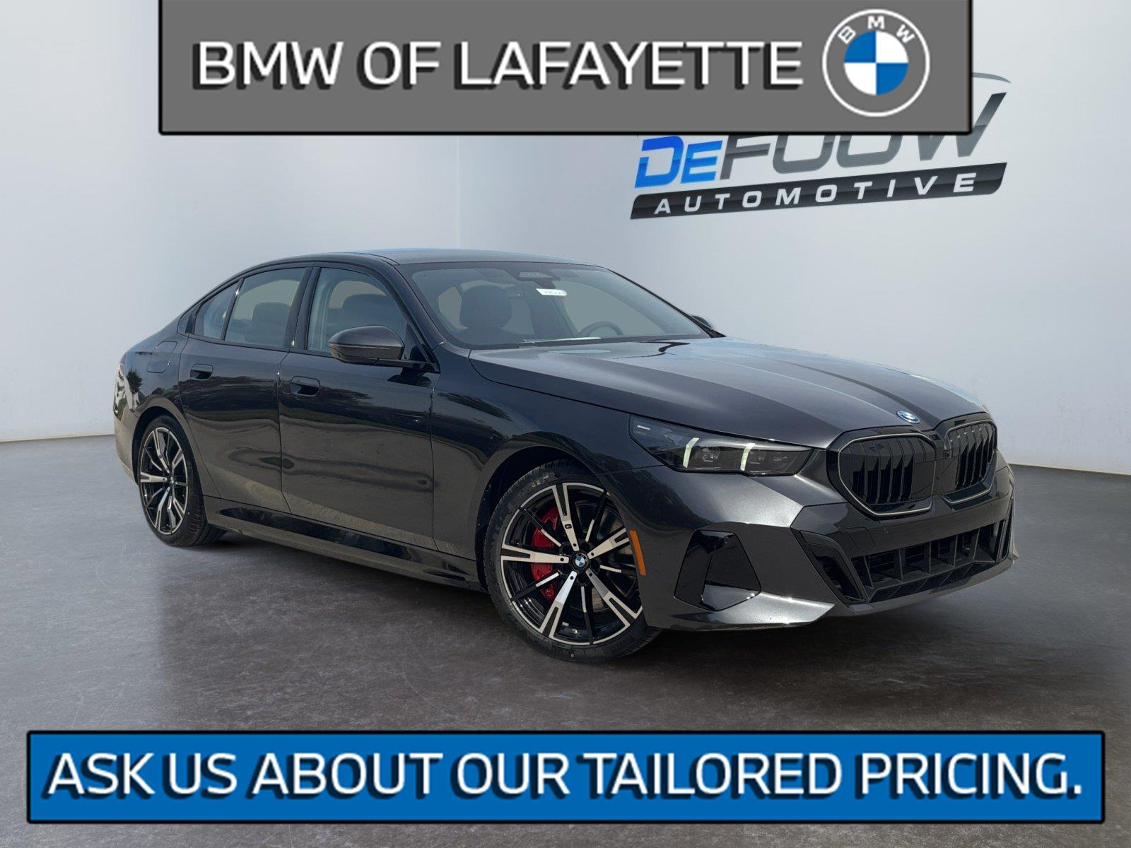 Gray (Dark Graphite Metallic) 2027 BMW 5 Series Sedan All-Wheel Drive Automatic