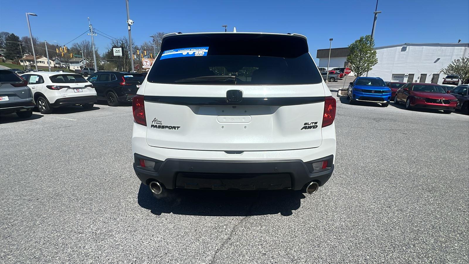 2022 Honda Passport Elite at Bud's Auto Sales